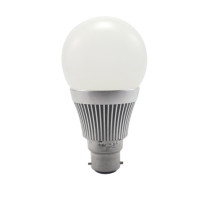 Boat Led Bulb, 6 watts - Globe Candle Led - 10-30 volts - B22 - White - D60*115mm - G60-12L-B22-W -AZLED